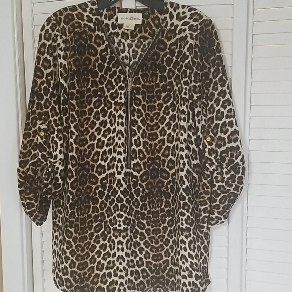Leopard Blouse